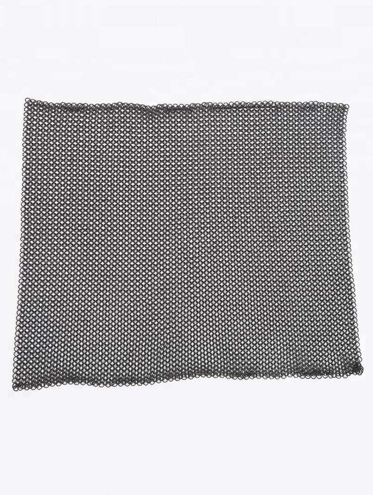 Stainless Steel Ring Mesh Curtains size and shape can be offered as wish 