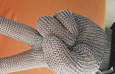 oyster chainmail glove