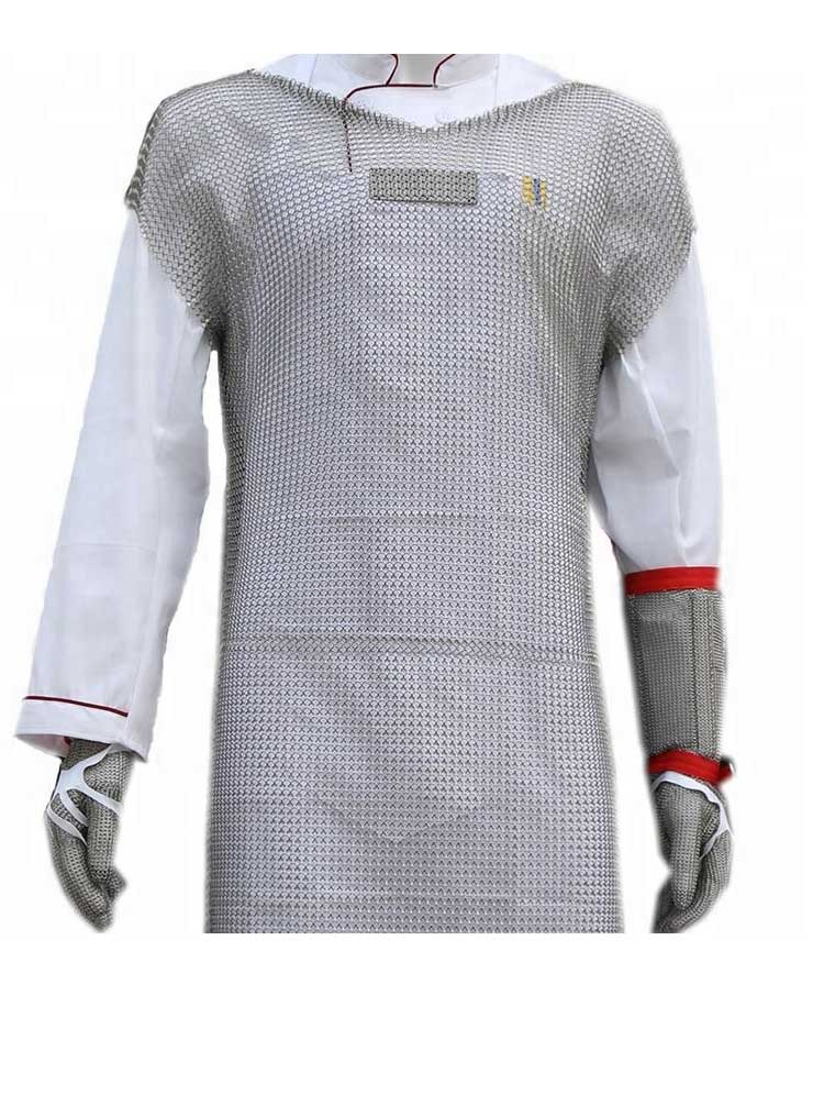 Stainless Steel Protective Chest Safety Clothes