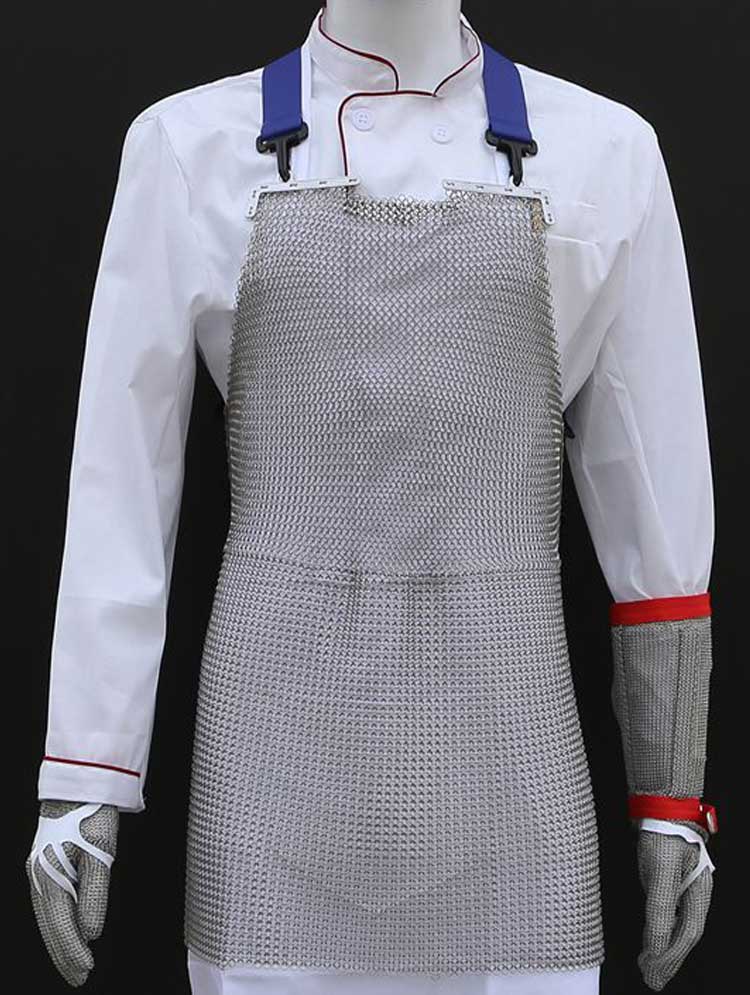 Stainless Steel Protective Chest Safety Clothes