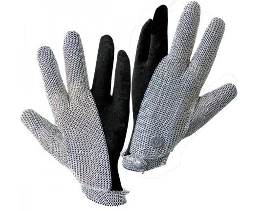 stainless steel ring mesh glove