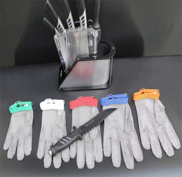 stainless steel gloves